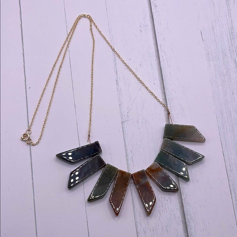 Elegant Multicolor Statement Necklace